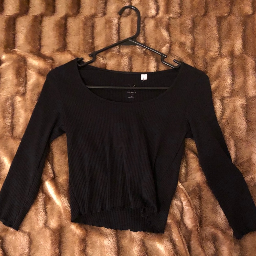 Pacsun Black Half Sleeve